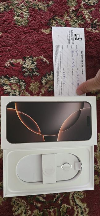 IPOHONE 16 Pro max,Desert Titanium, 256Gb