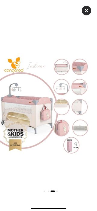 Pătuț pliabil pentru bebeluși