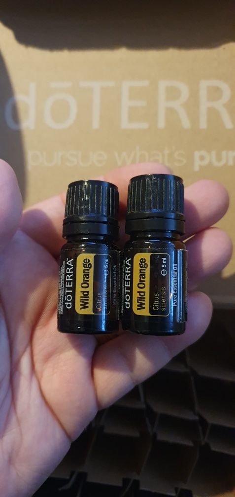 2x Ulei esențial Wild Orange 5ml doterra + difuzor Bubble