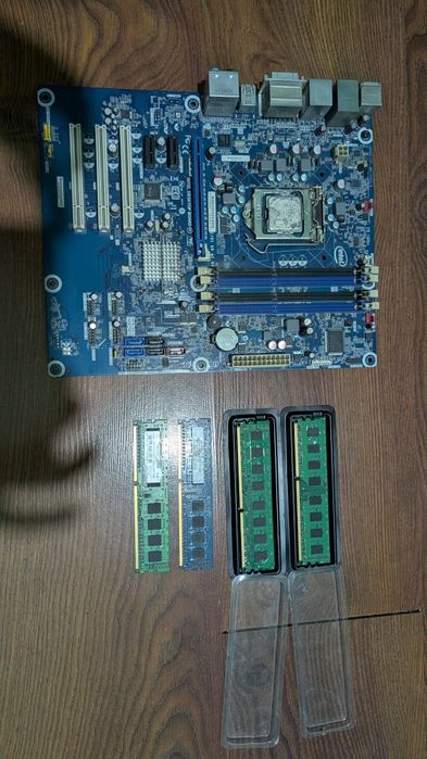 Материнская плата проц i3 3220 и оперативная память