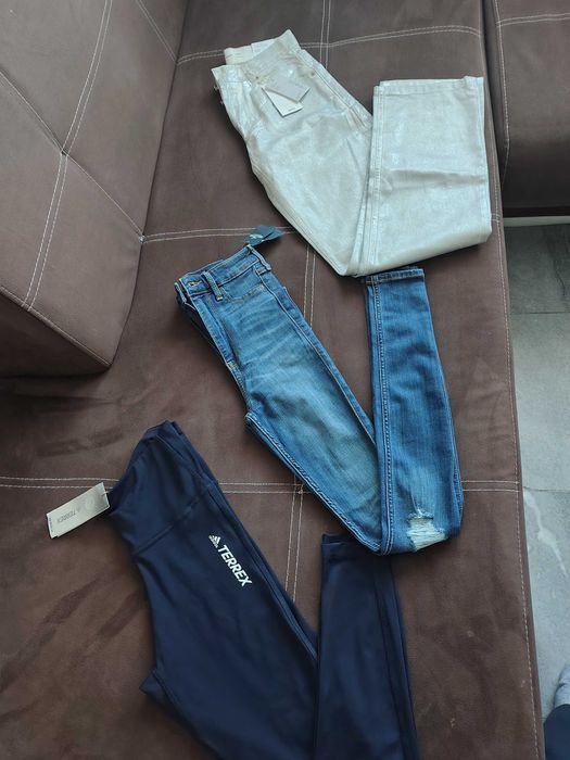 Adidas, MANGO, Hollister клин, дънки си
