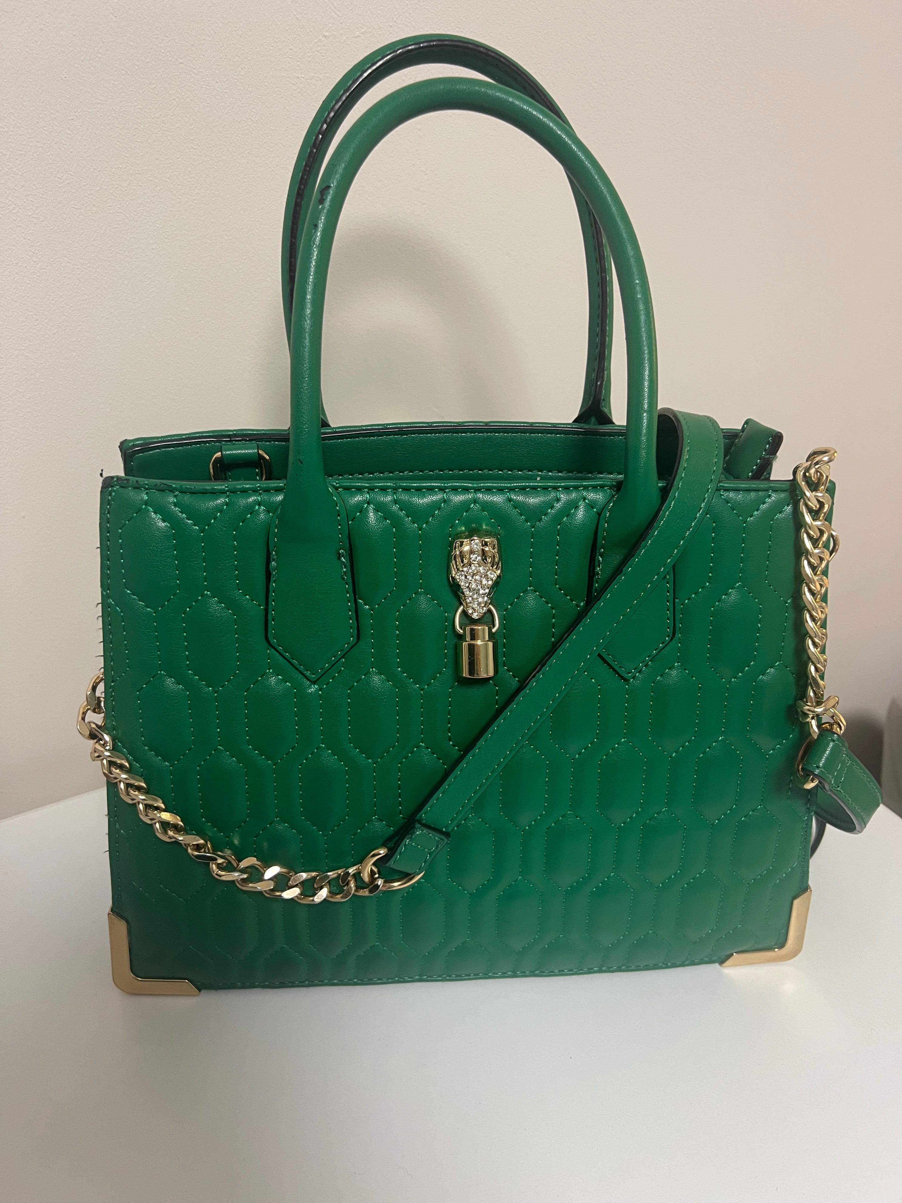 Зелена чанта Aldo среден размер