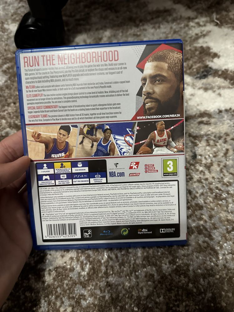 Игра NBA 2K18 PS4