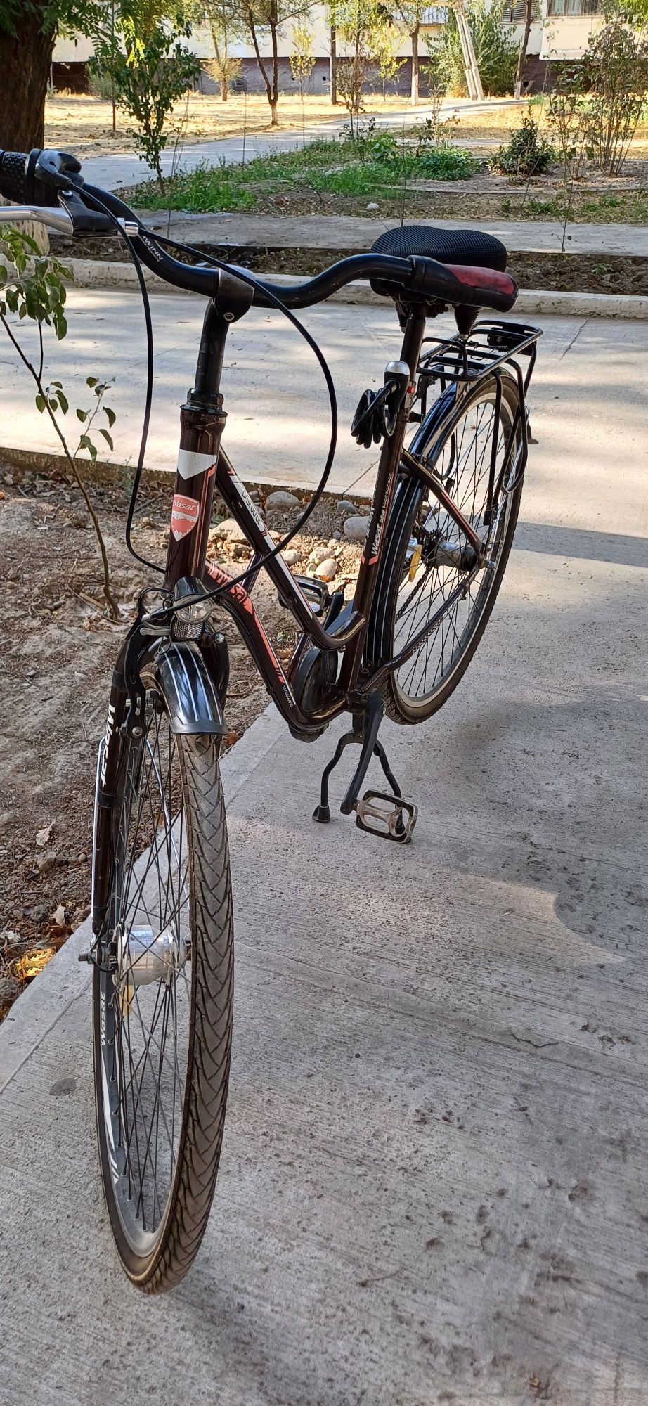 Velosiped xech qancha yurmagan germaniski aparat