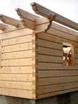 Cabane lemn  25 mp 5000 euro