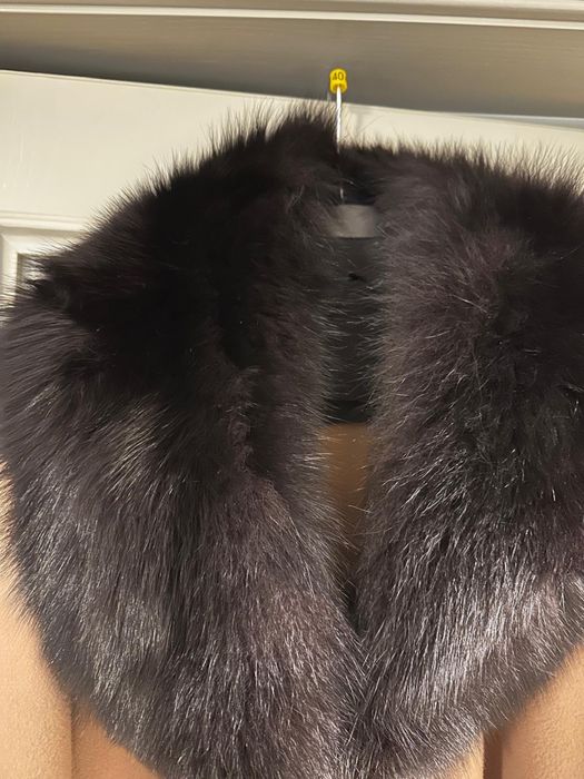 Guler Blana Naturala de Vulpe