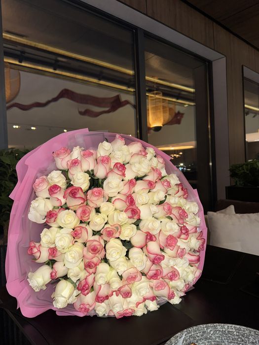 цветы свежие розы