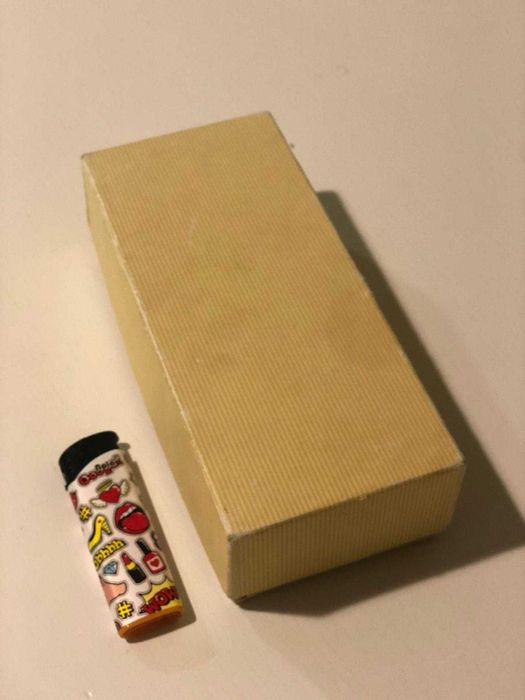 Pipă vintage din sticlă de Boemia, pentru degustare coniac