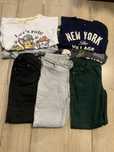 Lot haine baiat, marime 7-8 ani