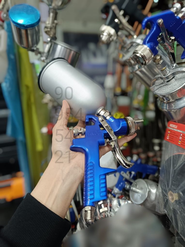 Пульверизатор Ф1.7 Ф2.0  краскопульт краска сепадиган spray gun
