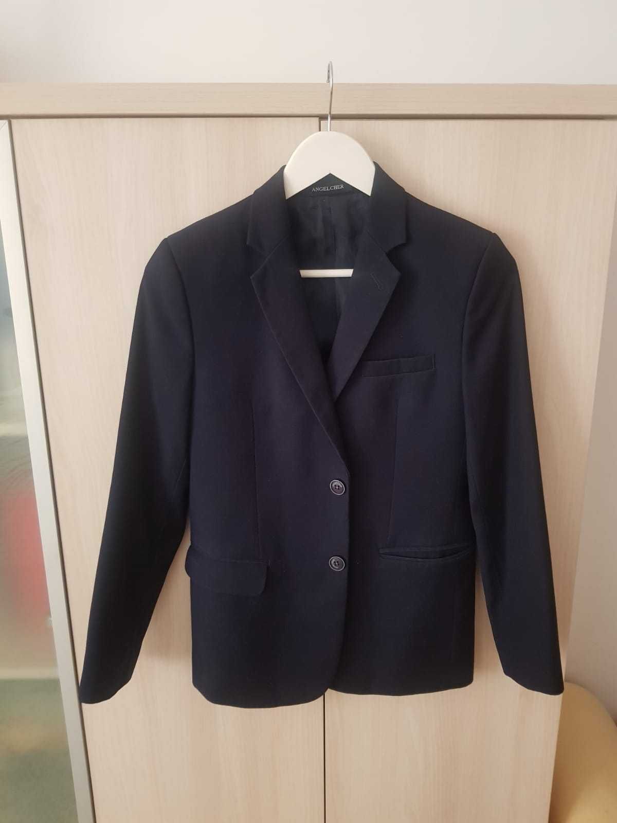 Пиджак школьный на мальчика 11-13 лет Аngelcher 38 размер