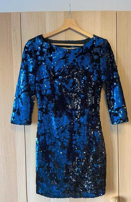 Rochie Zara cu paiete, marime XS