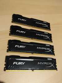 16GB Kingston HyperX Fury HX421C14FBK2/8