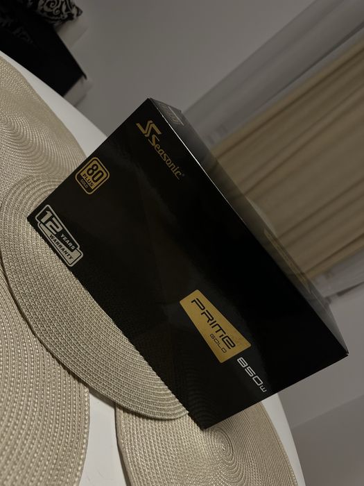 Sursă Seasonic PRIME Gold 850W – 80+ Gold, Full Modular, High-End