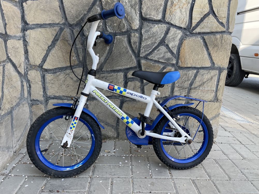 Bicicleta copii Patrol police roti 14”