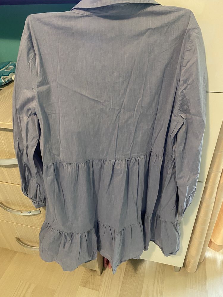 Rochie babydoll tip camasa m-l