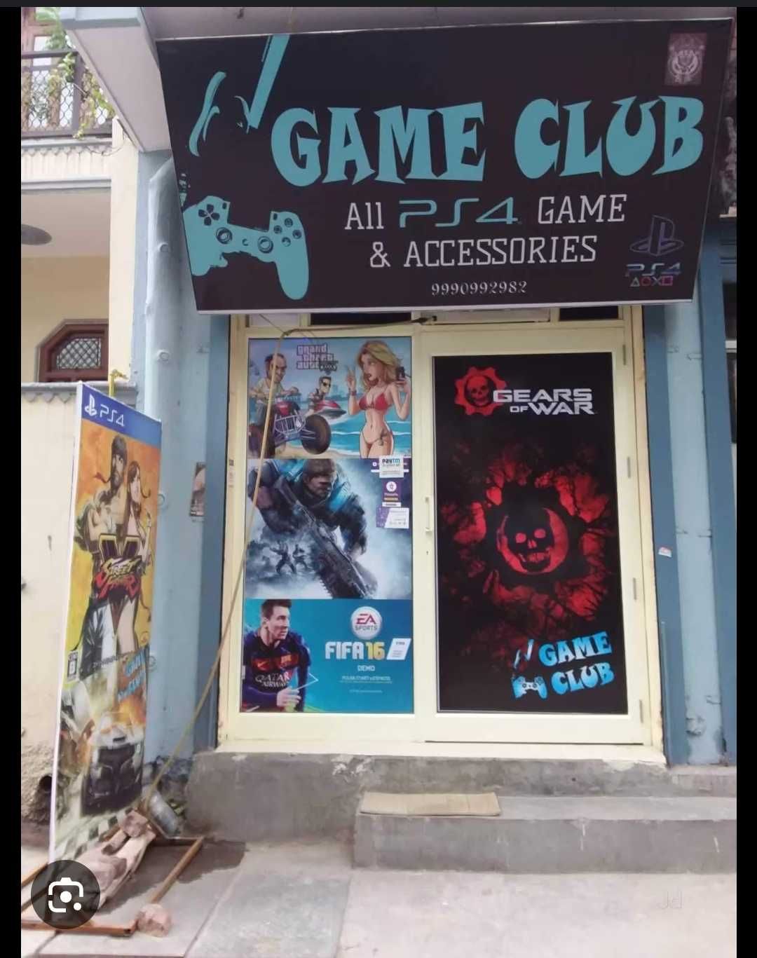 Game club Playstation 4/3 kompyuterlar+mebellari bilan