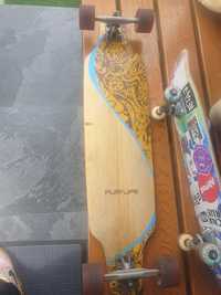 Longboard skateboard cruiser