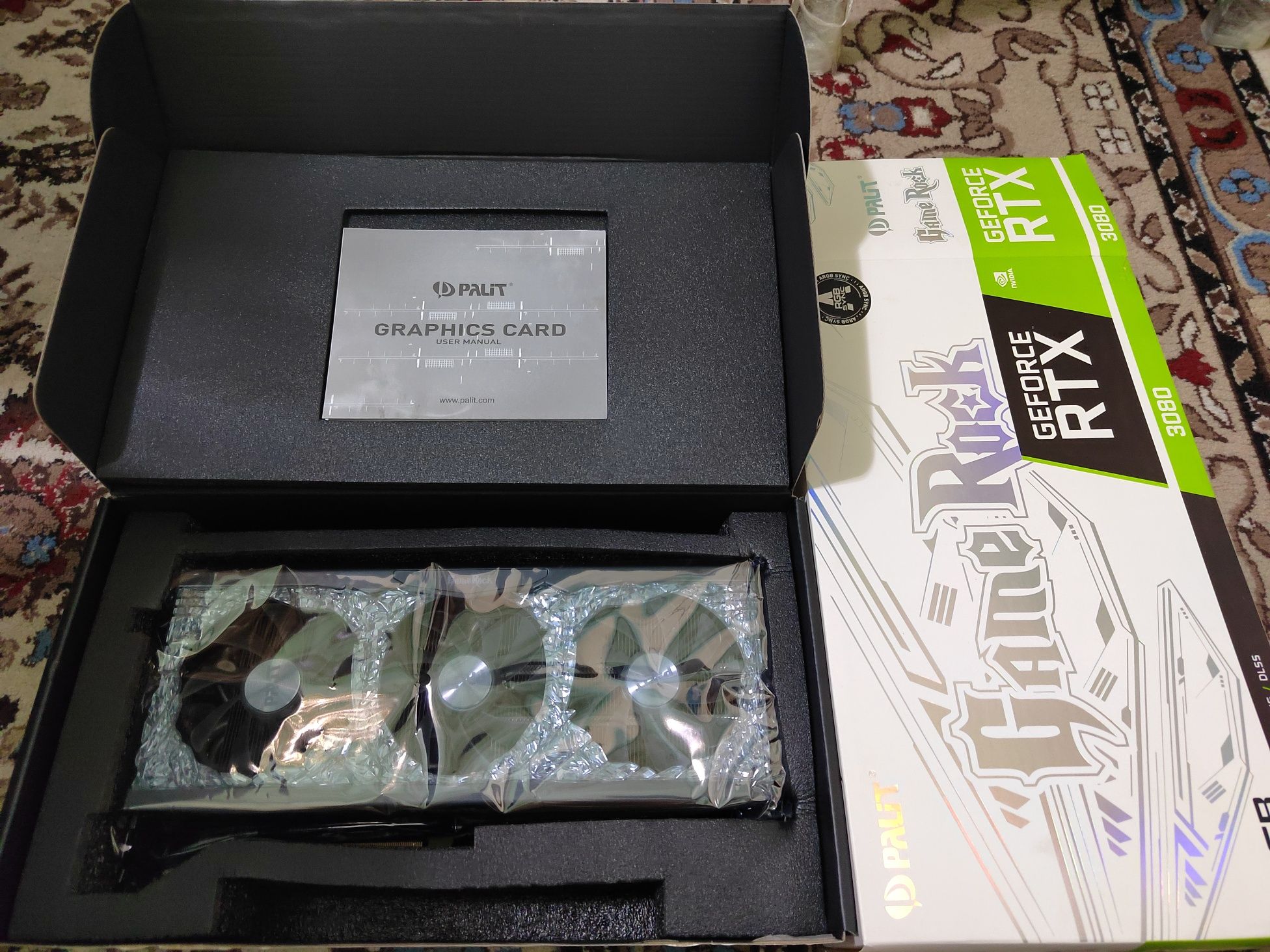 Palit GeForce RTX 3080 GameRock 10GB