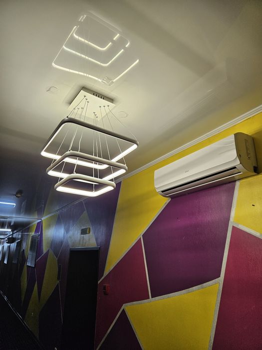 Люстры 5 шт. Тёплый и холодный свет. Цена за каждую 25.000тг