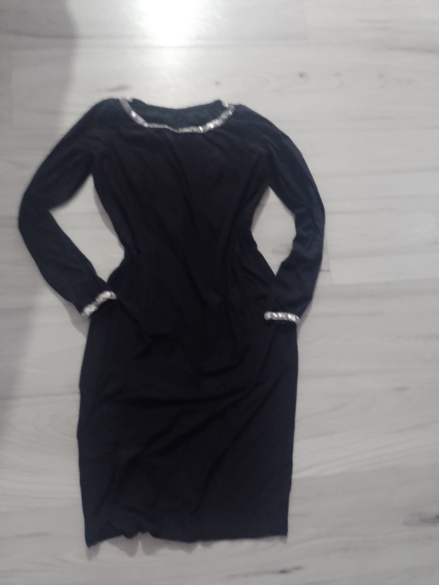 Rochie neagra lungă