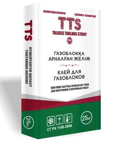 Смеси TTS: газоблочный клей, финишка, штукатурка