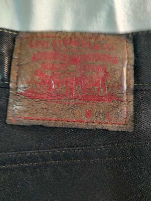 Levi's 501 waxed jeans W34 L34
