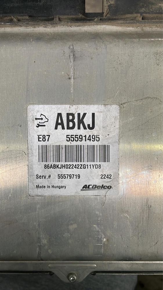 ECU Opel Astra J