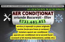 Service AER CONDITIONAT - revizie - freon - igienizare