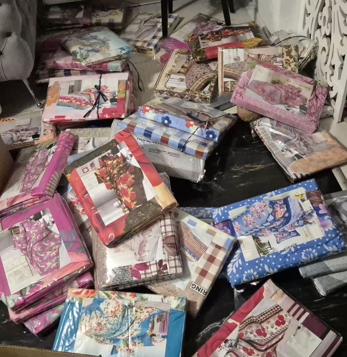 Lenjerii d e pat  bumbac