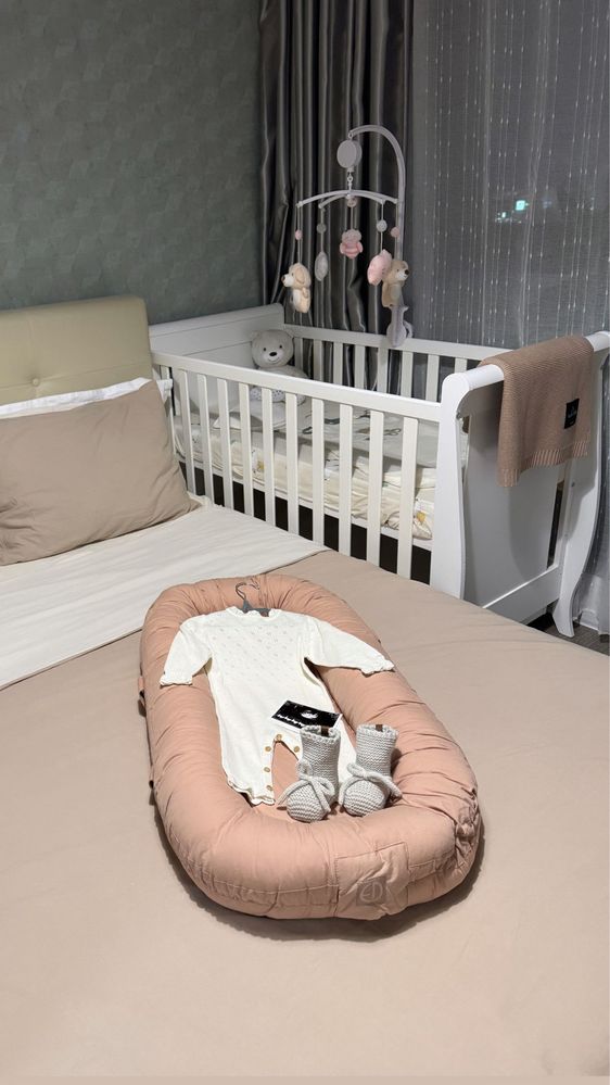 Babynest Elodie blushing pink ca nou