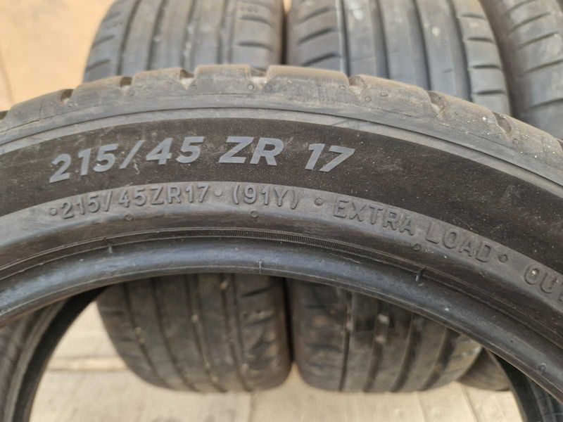4 Michelin R17 215/45 Anvelope de vară DOT2422
