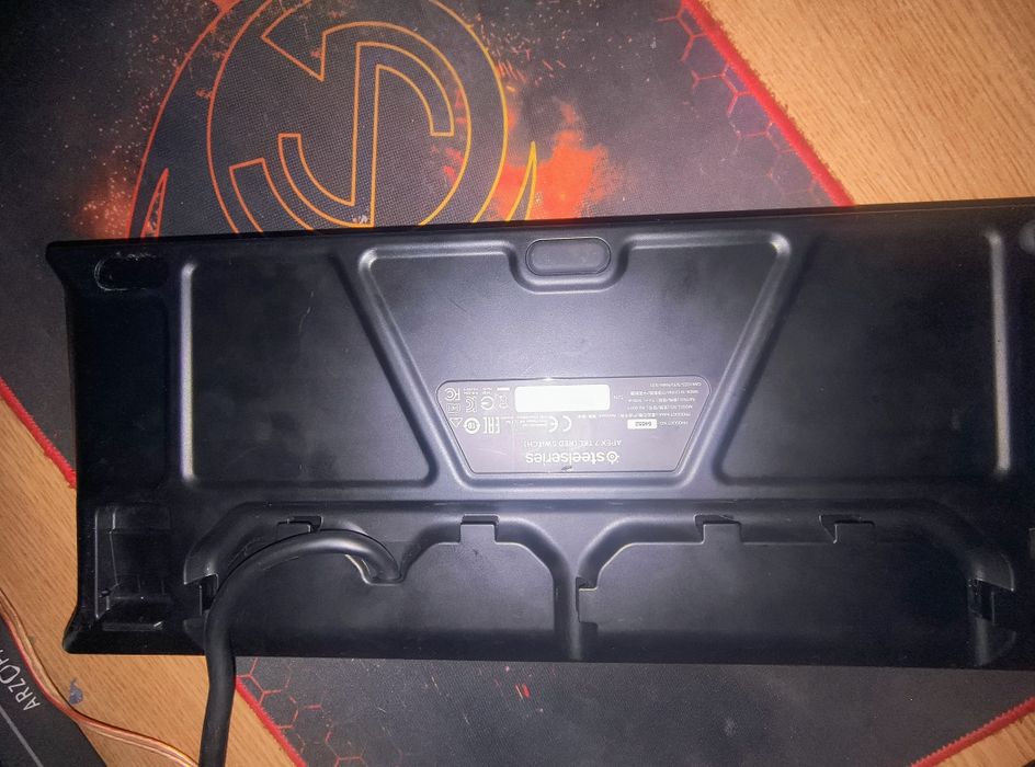 Tastatura steel series și mouse