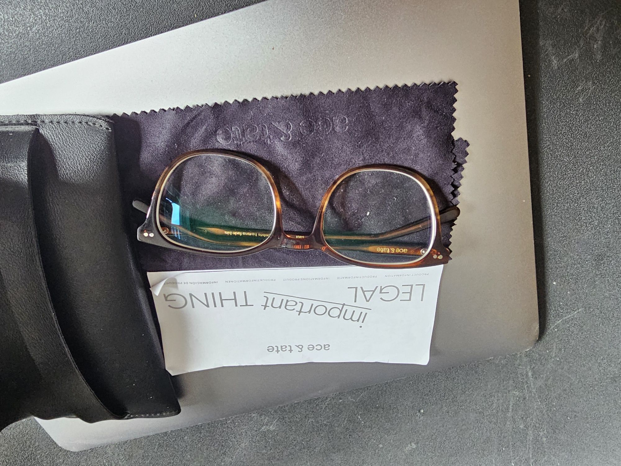 Ochelari vedere Ace&Tate Saul chocolate havana, ca noi, 10/10