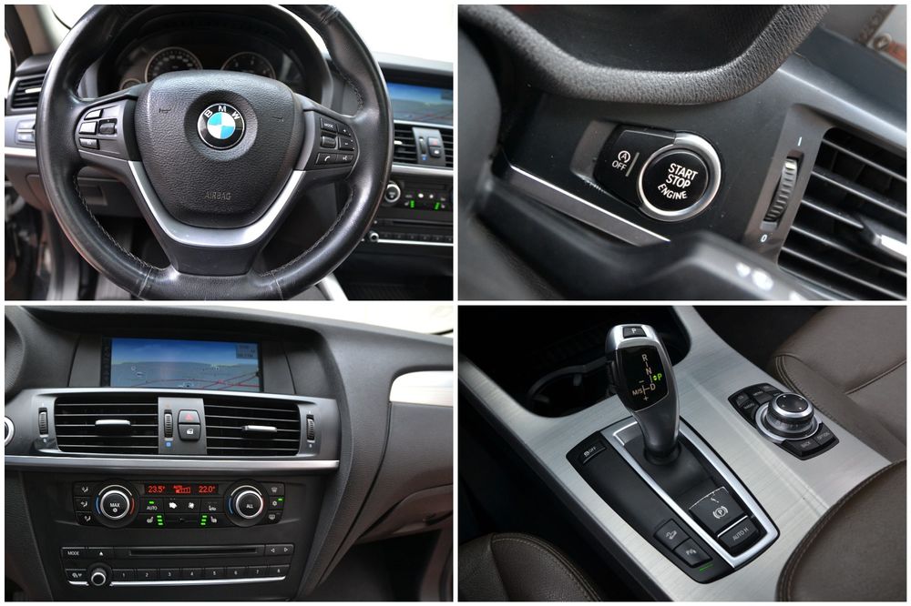BMW X3 2.0d X DRIVE DIESEL 184CP  2012 Bi Xenon Trapă Panoramică