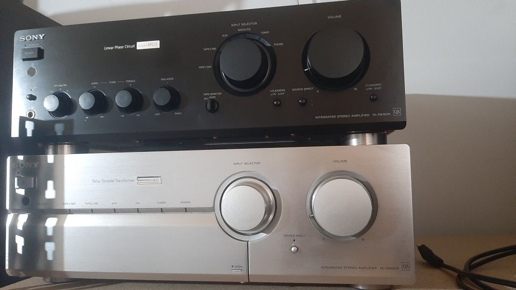 Amplificator Sony ta fb 920r și 740r