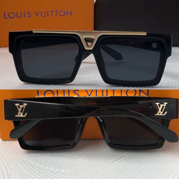 Мъжки слънчеви очила маска 2 цвята черни