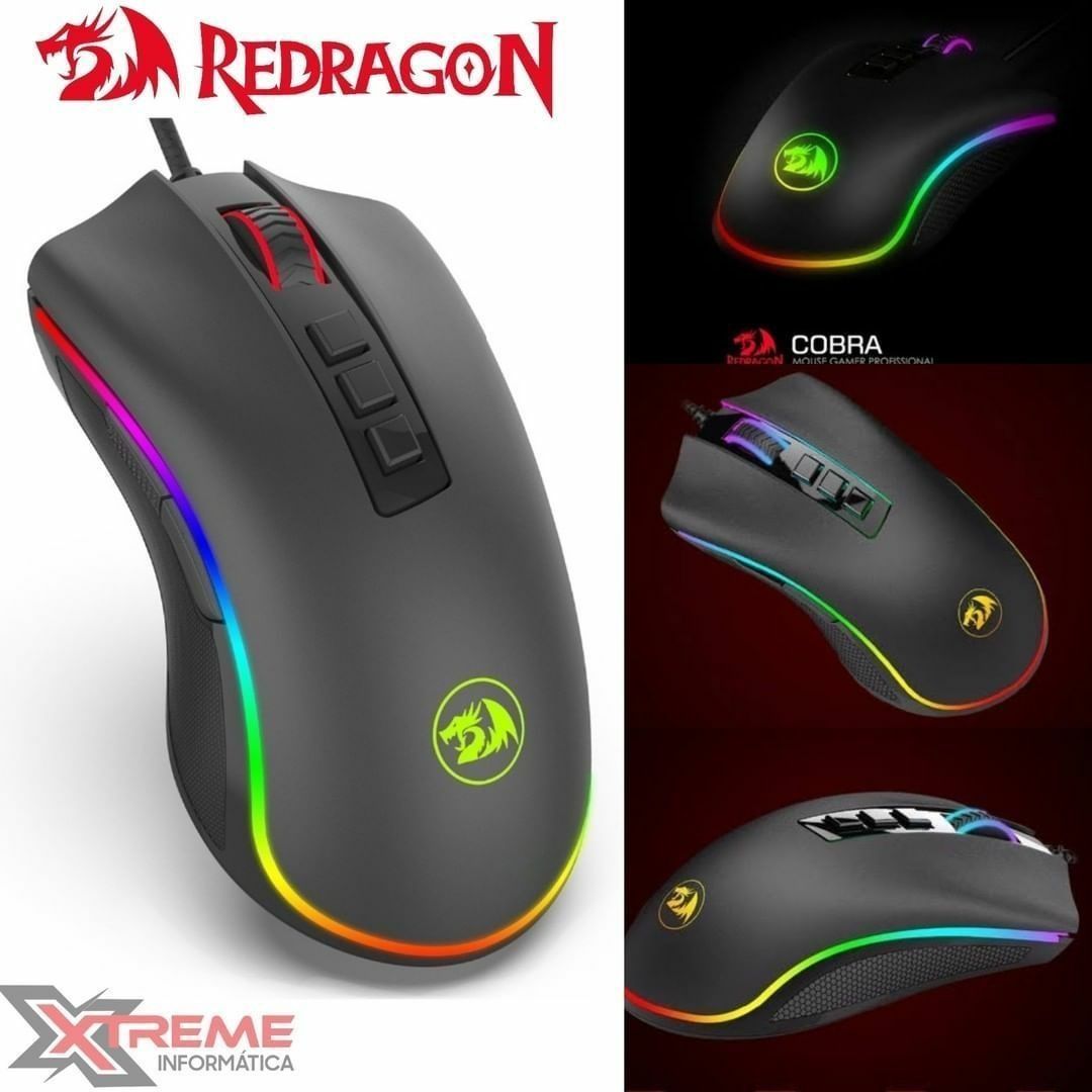 СКИДКА! Redragon COBRA RGB Проводная мышка/мышь/mishka DPI 10K