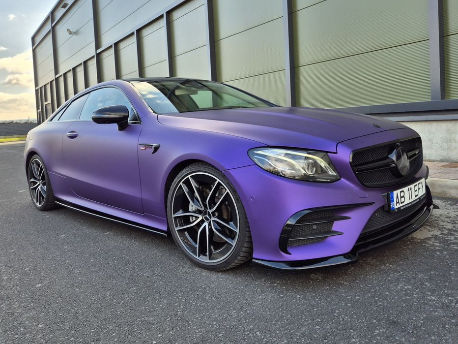 Mercedes E53 AMG Coupe Designo, evacuare Performance. Schimb/variante