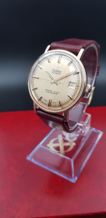 Ceas de aur Zodiac Kingline 36.000 chronometer
