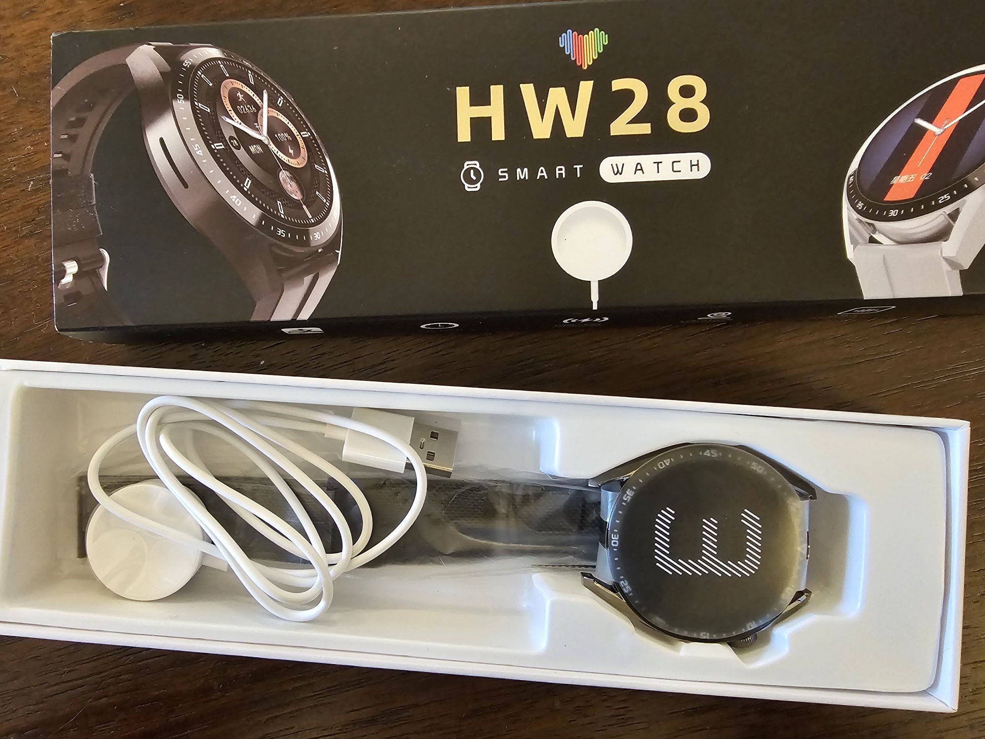 Smartwatch HW 28 barbatesc Wearfit PRO 1,39 in, NFC Vladus