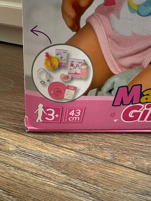 Baby born papusa bebelus