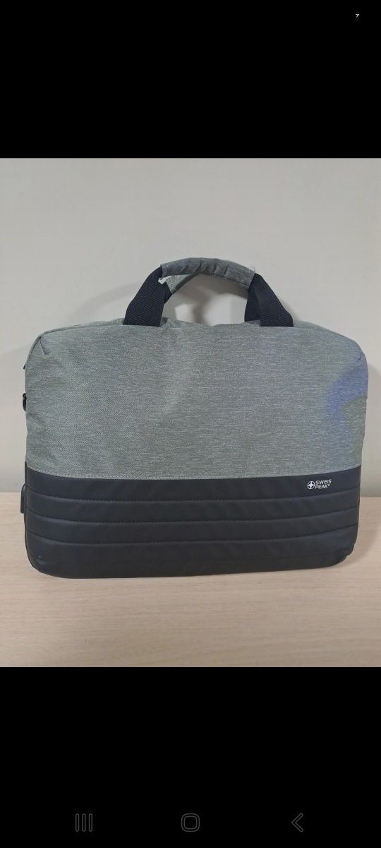 Geanta bărbați RFID laptop Swiss Peak