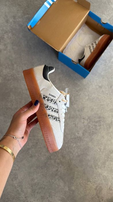 Adidas Samba Leopard “White”
