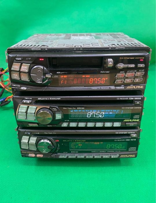 Cd Player auto Alpine CDM 7871R /7857 adaptor BT-Usb