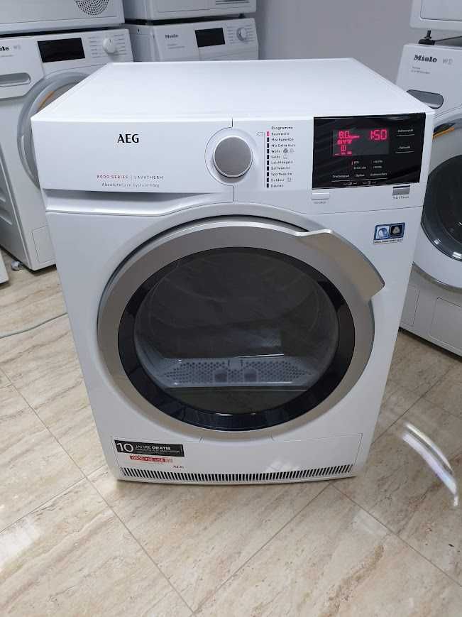 AEG AbsoluteCare 8000 Сушилня с Термопомпа 12м Гаранция