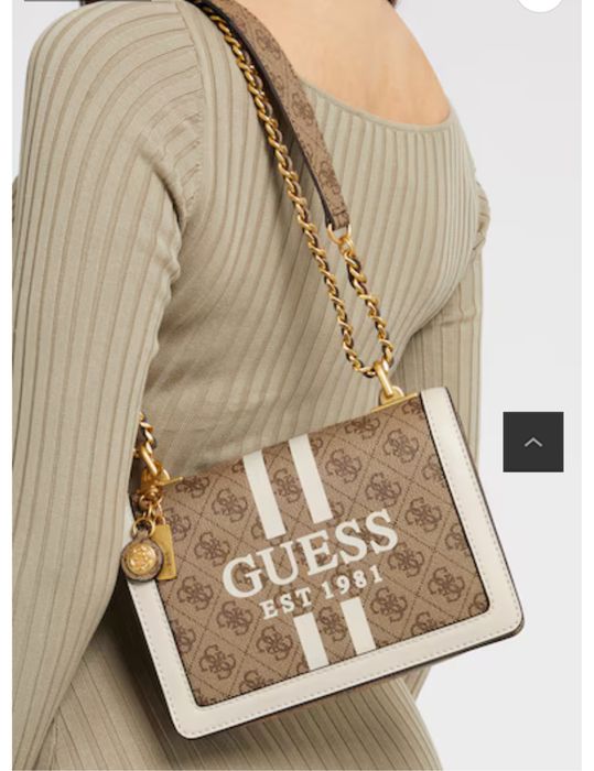 Guess сникърси на платформа и чанта