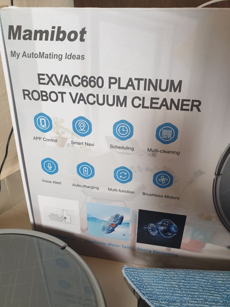 Прахосмукачка робот Mamibot Exvac 660 Platinum