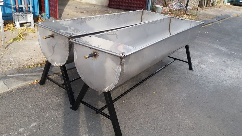 Adaptoare din inox pentru vite,porci sau cai