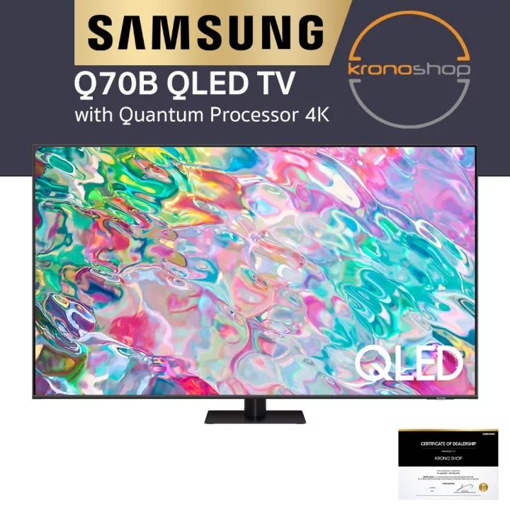 Телевизор Samsung 65Q70 65"QLED 4K Q70C Smart 120Гц  + 500 канал